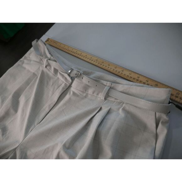 Calvin Klein Women's Plus Size Windowpane Wide-Leg Pants 20W - Picture 5 of 10